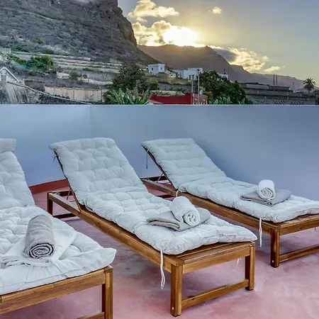 Semesterbostad Spacious With Tropical Garden, Bbq, Near Seaside Los Silos